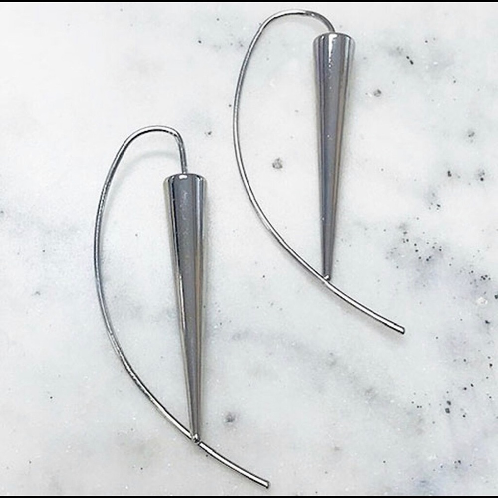 Stainless Steel Geometric Modern Earrings,Boutique-NWT